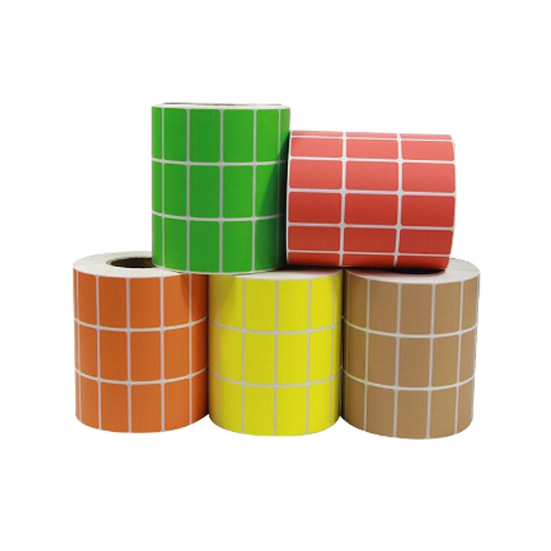 Thermal transfer paper printing colored roll Labels